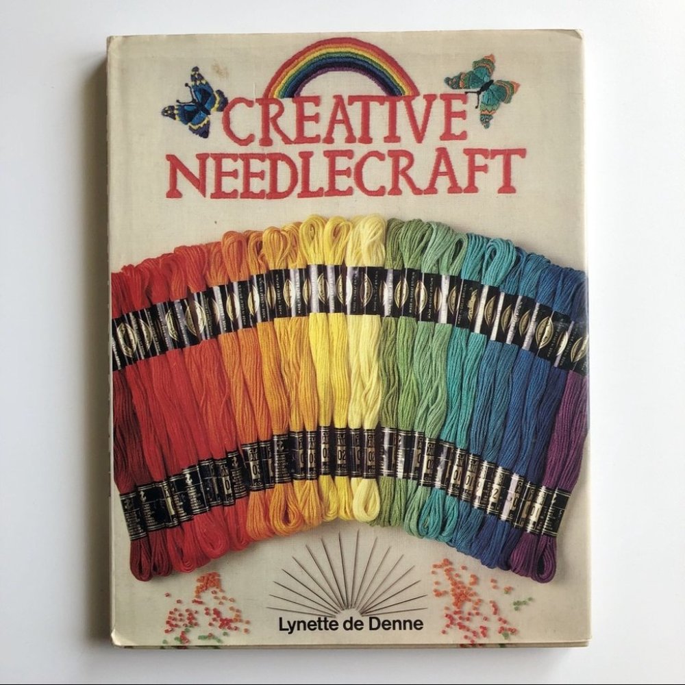 Vintage Creative Needlecraft Hardcover Book 70s